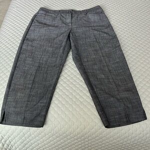 Counterparts Cotton Blend Capri Pants